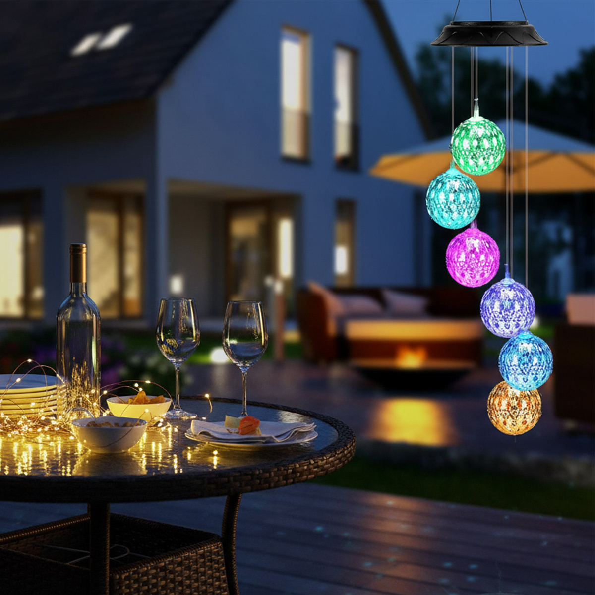 Lampade Solari Da Giardino Waterproof LED Outdoor Landscape Pathway Decor Lamp Color Changing