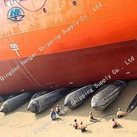 Flottant Gonflable Ballon En Caoutchouc Dock Navire Airbags Marins de Lancement