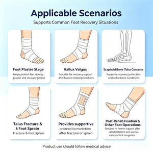 Zapato Postoperatorio Cómodo, Transpirable y Ajustable, Zapato Médico Quirúrgico para <span class=keywords><strong>Fractura</strong></span> <span class=keywords><strong>de</strong></span> Dedo <span class=keywords><strong>del</strong></span> <span class=keywords><strong>Pie</strong></span> - Product Image 5