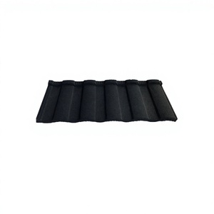 Tuiles de toit <span class=keywords><strong>en</strong></span> <span class=keywords><strong>zinc</strong></span> et aluminium revêtues de pierre, préférées par les propriétaires de maisons modernes au Ghana - Solution durable et imperméable pour les toits d'hôtels - Product Image 2