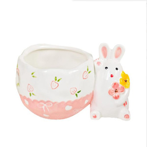 Tasse à café créative simple peinte à la main sous glaçure petit déjeuner lait tasse en céramique dessin animé mignon petit déjeuner - Product Image 5