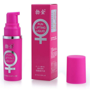 LongtimeX Pink Fun Lifting Liquid Gel 10ml Suplemento Masculino Resistente al Agua en Botella Portátil para una Experiencia Sexual Mejorada - Product Image 3