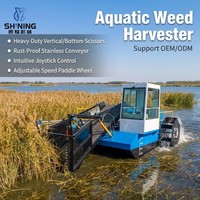 Machine de nettoyage des algues aquatiques à prix d'usine pour la désherbation du sargasse et la purification des eaux côtières