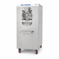 Uygun Fiyatlı Ticari Sert Dondurma ve Gelato Toplu Dondurma Makinesi, Ayaklı Paslanmaz Çelik 28-60L/S, Otel ve Mağaza İçin