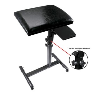 แท่นวางแขนปรับความสูงได้ขนาดใหญ่พิเศษสำหรับสักตัวยึด<span class=keywords><strong>มือ</strong></span>อุปกรณ์แต่งหน้าถาวรแบบบูรณาการ - Product Image 3