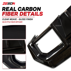 Diffuseur arrière en fibre de carbone sèche style SQ pour BMW M5 G90 G99 Berline Competition XDrive 2025+ - Product Image 4