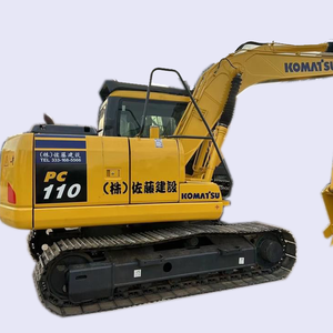 Machine à Creuser Originale d'occasion excavatrices Komatsu Pc110 pelleteuse sur chenilles d'occasion - Product Image 1