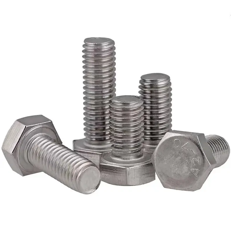 Sản xuất cho các inch Hex Bolt Pan đầu vít I Nickel hợp kim nửa đầy đủ Hex Bolt Nut và washnỏ bu lông