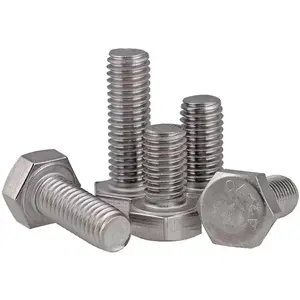 Manufacture For The Inches Hex Bolt Pan Head Screw I Nickel Alloy Half Full Hex Bolt Nut And Washcrossbow Bolts