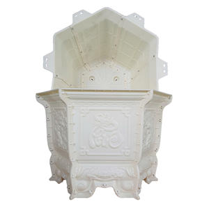 Molde de inyección de plástico para macetas de flores, marca <span class=keywords><strong>BH</strong></span>, 60 cm, de una pieza, para uso doméstico, decorativo, para trabajos de hormigón. - Product Image 5