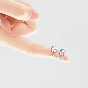 Magnetische Oorknopjes Voor Mannen Vrouwen Niet-Piercing Faux Kraakbeen <span class=keywords><strong>Helix</strong></span> Oorbel Cz Hypoallergene Clip Op Oorbel 3/4/5/6/7Mm - Product Image 4