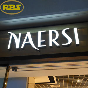 Precio de fábrica, nombre comercial personalizado, logotipo 3D, letrero de letras de Metal, letras publicitarias de pista de carreras con luces Led, logotipo de pared - Product Image 1