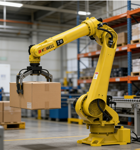 Bras de robot industriel à entraînement servo-électrique à 6 axes KOWELL KW1080B-2700, moteur, charge utile de 80 kg, portée de 2700 mm pour la manutention lourde - Product Image 2