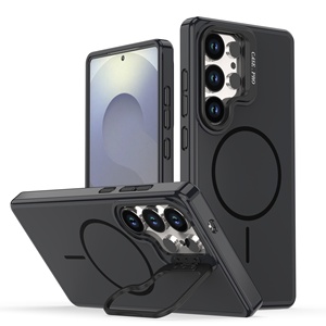 Funda Magnética con Soporte para Teléfono <span class=keywords><strong>Samsung</strong></span> Galaxy S26 S25 S26FE A56, Resistente <span class=keywords><strong>a</strong></span> Impactos, Carga Inalámbrica, Soporte de Cámara Integrado - Product Image 2