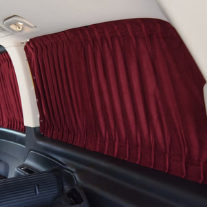 Parasol de ventana de coche de gamuza plisado retráctil con aislamiento térmico y privacidad para <span class=keywords><strong>accesorios</strong></span> interiores de coche Benz V260L Vito - Product Image 2