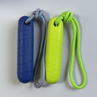 Jouet à mâcher pour chien en mousse EVA, balle de plage durable et populaire pour animaux de compagnie, résistante à l'eau, interactive, écologique, 22 cm, solide