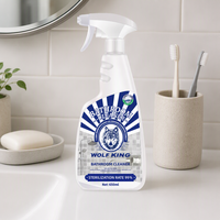 Spray de nettoyage instantané pour salle de bain - Nettoyant haute efficacité pour carreaux de céramique et miroirs