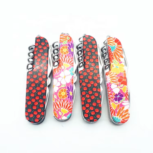 Многофункциональный карманный нож из нержавеющей стали с покрытием, мини-брелок для кемпинга и активного отдыха, EDC - Product Image 1