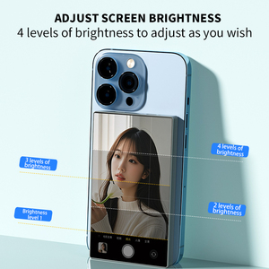 Écran Moniteur Magnétique Sans Fil pour Téléphone <span class=keywords><strong>iPhone</strong></span> et Android, Flexible pour Vlog, Selfie, et Fonction de Duplication en Temps Réel - Product Image 5