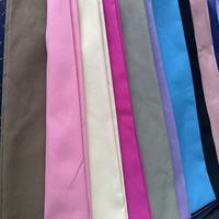 Tissu de doublure de canapé teint en usine à bas prix, 100 % polyester microfibre, couleur unie, tissu brossé, rouleau de tissu pour draps de lit