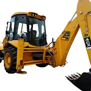Retroexcavadora diésel de rueda JCB 4CX usada Original de importación con fuerte capacidad de trabajo, alto rendimiento, precio competitivo a la venta - Product Image 1