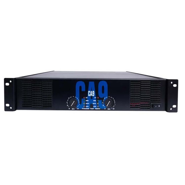 XIY CA9 2 Channel 2x600W Professional Power Amplifier with Metal Shell