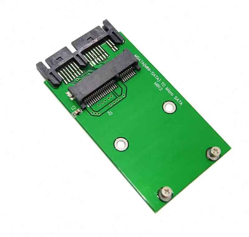 Msata Mini Pci-e SSD Solid State Drive to 1.8 Inch Micro Sata Riser Card
