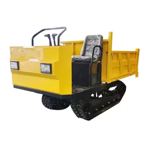 Vendita calda autocaricante Mini Dumper Carrier cingolato Diesel Farm 2 Ton Crawler Carrier