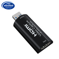 Carte de capture vidéo USB 3.0 U3 Plus 4K 60Hz pour ordinateur portable, jeux, streaming en direct, enregistrement MP4, alliage d'aluminium 5 Gbps