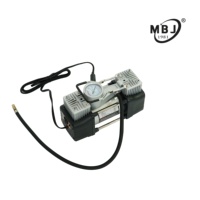 Efficient 180W 12V DC Dual Cylinder ABS Material Tire Inflator for SUVs