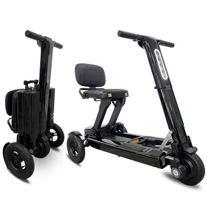 Scooter électrique pliable à 3 roues pour adultes handicapés KSM-908 avec siège pour personnes âgées et handicapées - Product Image 1