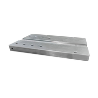 Plaque de montage en aluminium usinée CNC de haute précision, plaque de base usinée CNC sur mesure pour équipement industriel