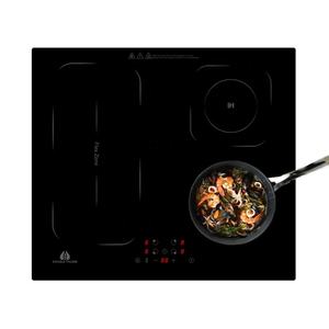 Cocina eléctrica de 220V con cuatro zonas flexibles, hornillo eléctrico de inducción de cuatro quemadores, electrodomésticos - Product Image 1