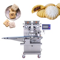 Machine automatique Maamoul Machine de fabrication de biscuits Mamoul Dates remplies Machine de découpe de barres de biscuits Remplissage de confiture de figues d'arachide