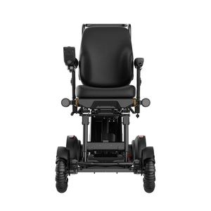 Silla de ruedas eléctrica reclinable de aleación de aluminio, desmontable y duradera, para usuarios con peso de hasta 150 kg, con batería de litio de larga duración de 24 AH - Product Image 2