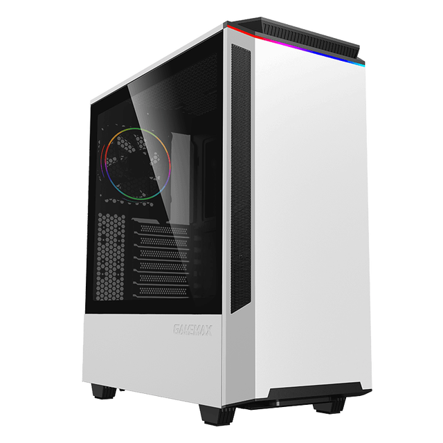 GAMEMAX-ATX Mid Tower Steel Gaming PC Case with 7 Expansion Slots