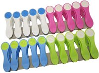 Pinces à linge multifonctionnelles en plastique pour étendage et séchage des vêtements