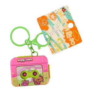 Aomago <b>Mini</b> Recorder Keychain Cartoon Mp3 Voice Recorder With Keyring For Gift - Product Image 5