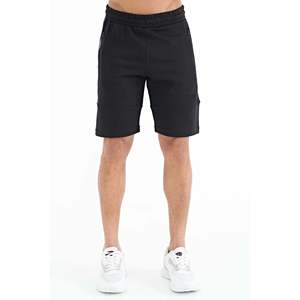 Pantalones Cortos Negros Air Jones Alec para Hombre, Corte Estándar, Mezcla de Algodón Cómoda, Ropa Casual para el Día a Día y Ocio Activo - Product Image 1