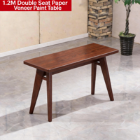 Table de conférence modulaire haut de gamme en placage de bois écologique pour salle de formation professionnelle