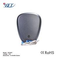 Télécommande sans fil YET023, télécommande RF, code roulant, code d'apprentissage, code clonable, émetteur pour porte de garage