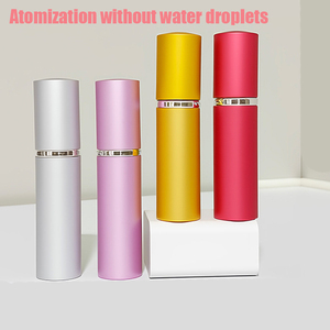 Flacon de parfum cylindrique en aluminium portable de 10 ml, spécial e-commerce américain, conteneur cosmétique vide personnalisé - Product Image 5