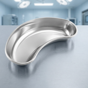 Bandeja y Plato de Servir Curvos en Forma de Riñón de Acero Inoxidable, Pulidos, con Diseño Moderno, Aptos para Lavavajillas, Duraderos - Product Image 1