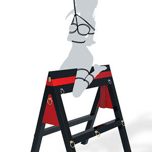 Roomfun Espanhol Burro Trojan - BDSM Prazer Arnês Escravo Bdsm Sexo Cadeira Adulto Madeira Cavalo Dungeon Móveis Sexo Cadeira - Product Image 1