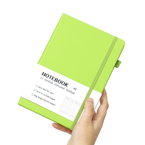 Miễn phí Mẫu notepad với biểu tượng tùy chỉnh quảng cáo <span class=keywords><strong>A5</strong></span> chấm Tạp Chí máy tính xách tay da bìa cứng máy tính xách tay với logo dập nổi - Product Image 5