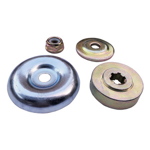 Tête de coupe rotative pour tondeuse à gazon, tête de coupe à six lames en alliage rouge, accessoire de désherbage et de taille avec tournevis - Product Image 3