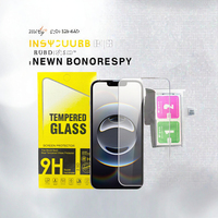 Protection d'écran en verre trempé 2.5D transparente, couverture intégrale, dureté 9H, pour iPhone Premium 13 14 15 16 Plus 17 18 Pro Max