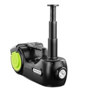 Kit Cric de Voiture Électrique Numérique 5 T avec Clé, Outils d'Urgence 5 Tonnes 12 V CC, Cric de Voiture Automatique Électro-Hydraulique et Pompe à Pneus