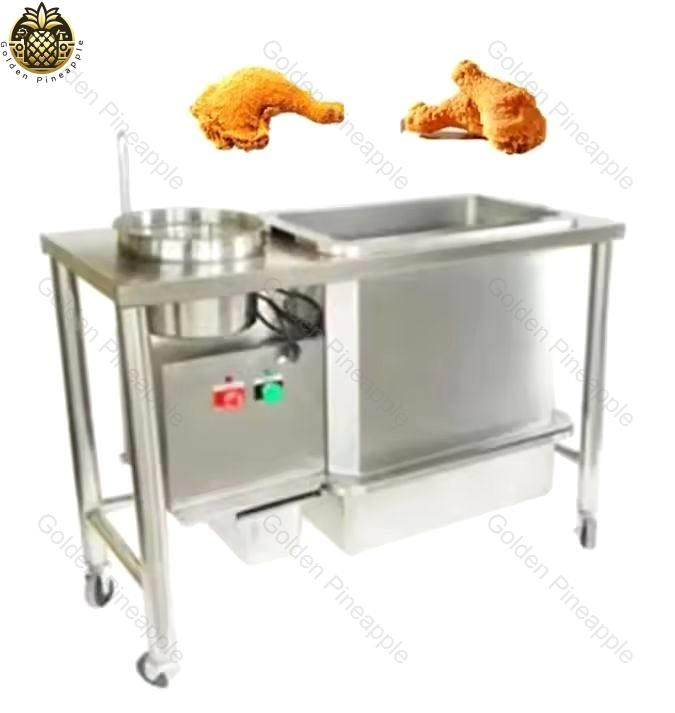 Fish Chips and Chocolate Chip Cookies Dipped in Electric Spiral Chicken Breadcrumbs Machine's Dough Flour