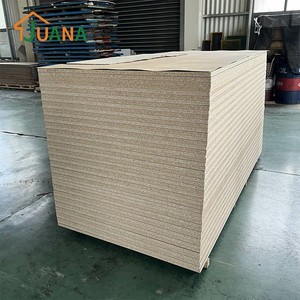 Cần sa hạt lớn particleboard 7x9 feet 18mm dày E1 lớp melamine kết thúc flakeboards Loại sản phẩm - Product Image 2